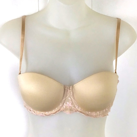 Wonderbra Sz 34B Push Up Demi Bra Underwire - Picture 1 of 8